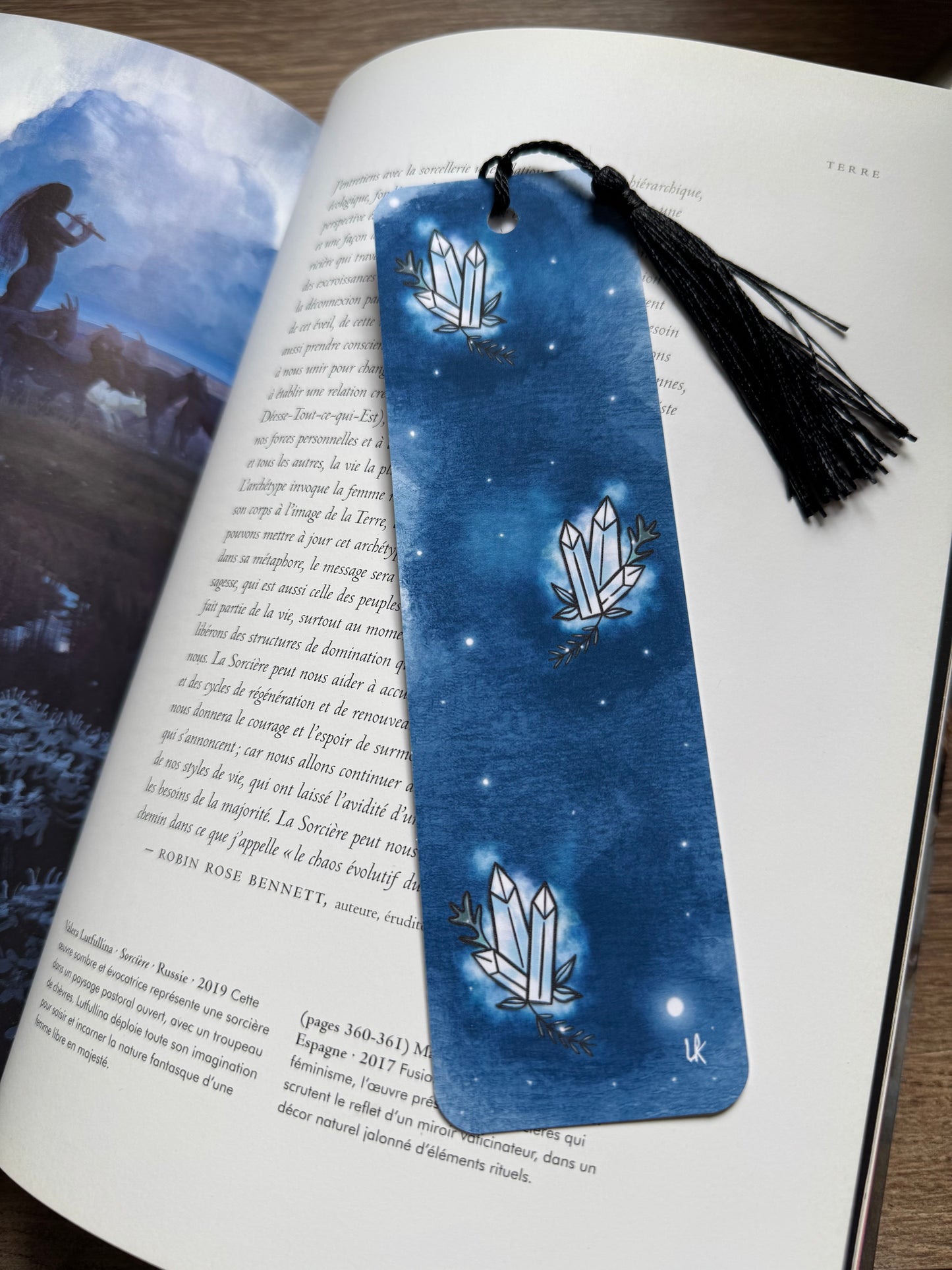 Marque-pages "Magie d'hiver"