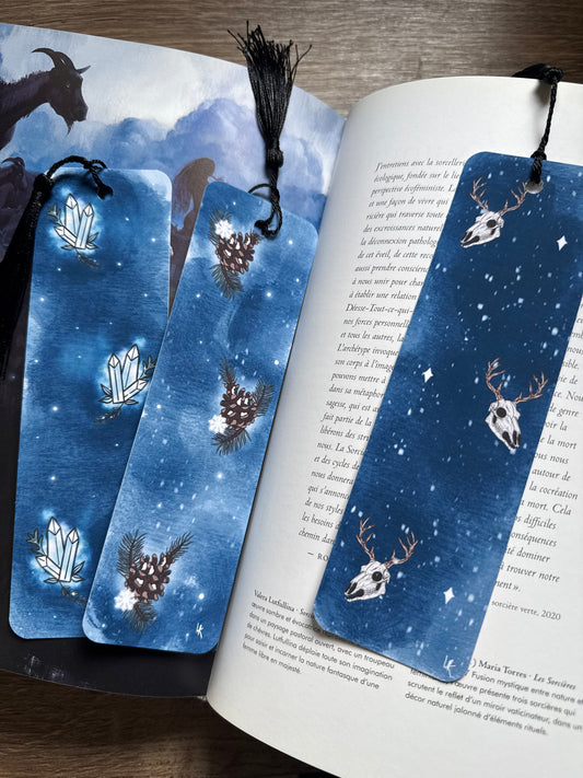 Marque-pages "Magie d'hiver"