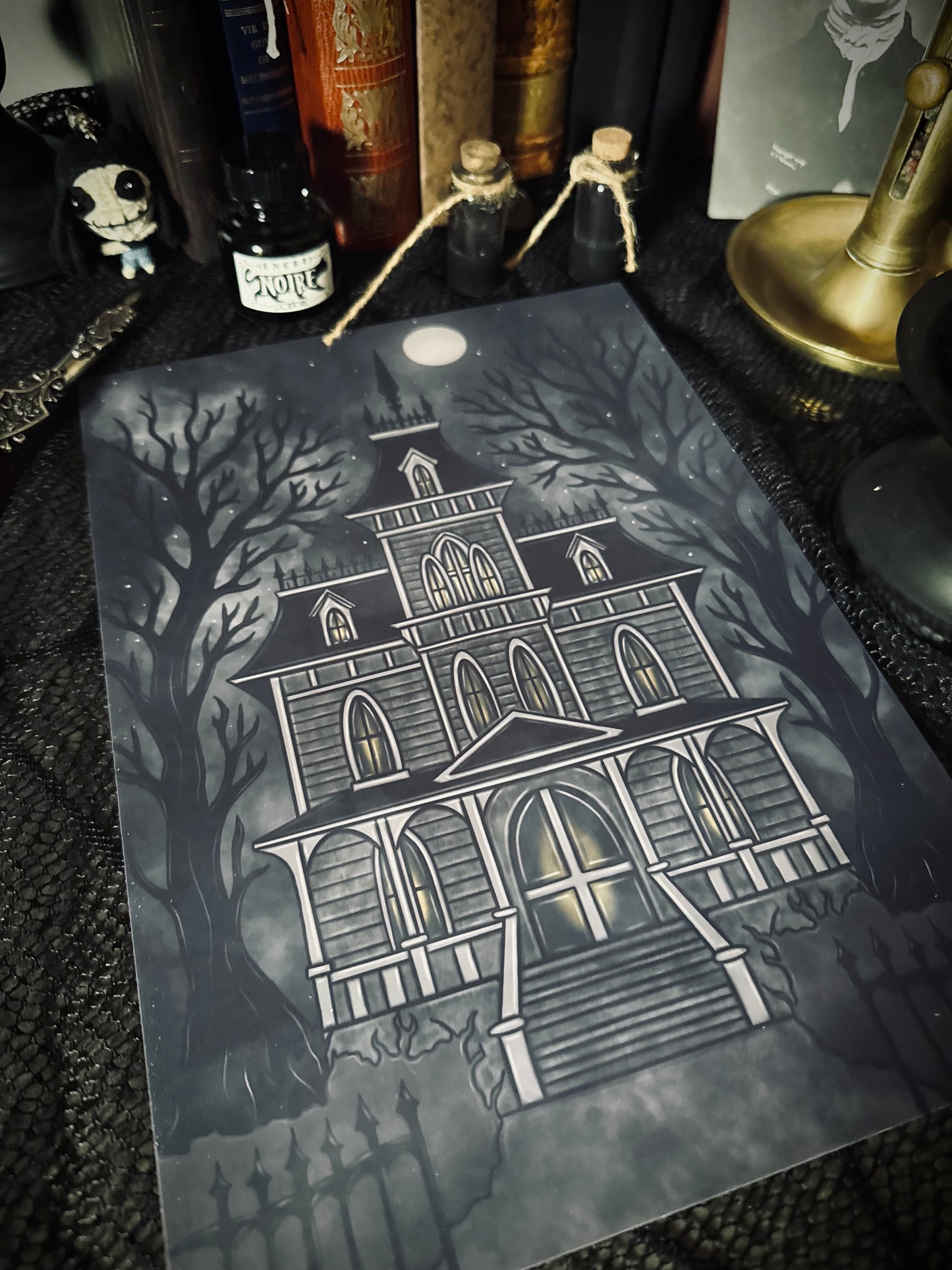 Illustration "Le Manoir des Murmures"