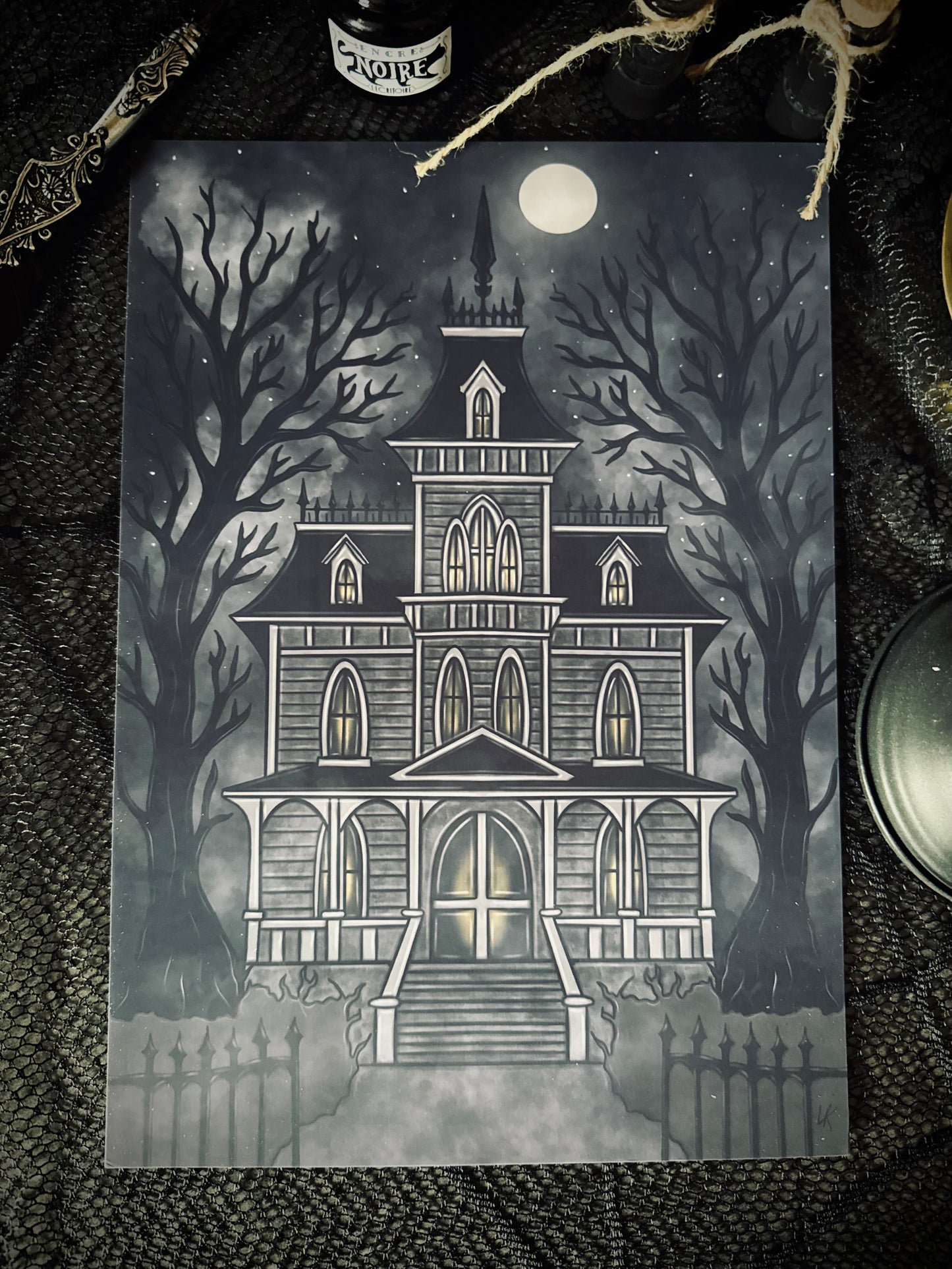 Illustration "Le Manoir des Murmures"