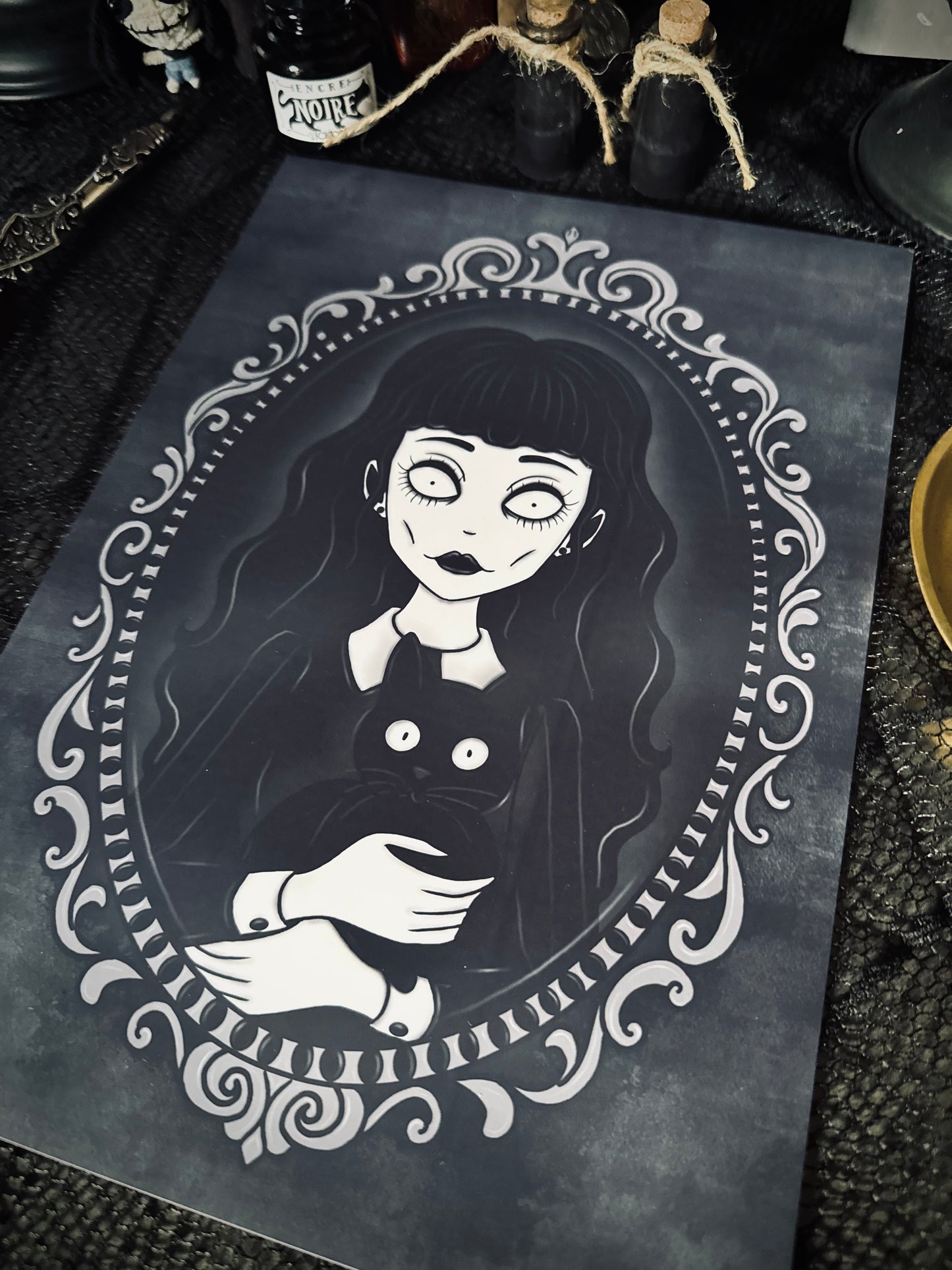 Illustration "Portrait d'Elia et Poe"