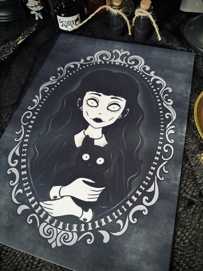 Illustration "Portrait d'Elia et Poe"