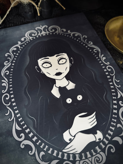 Illustration "Portrait d'Elia et Poe"