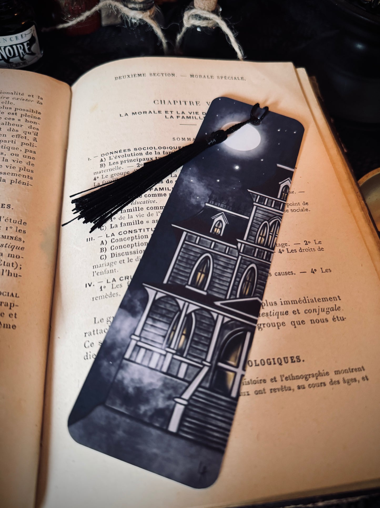 Marque-pages "Le Manoir des Murmures"