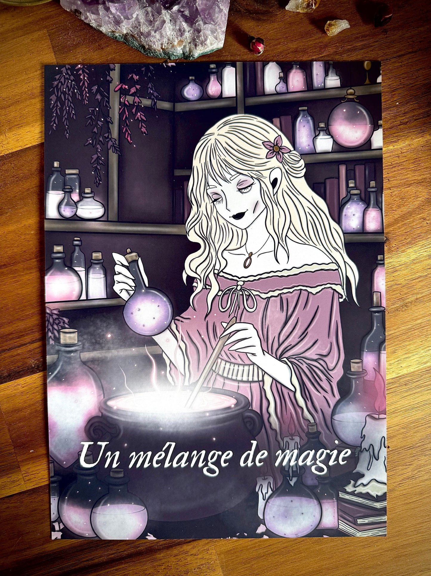 Illustration "Sorcière des potions"