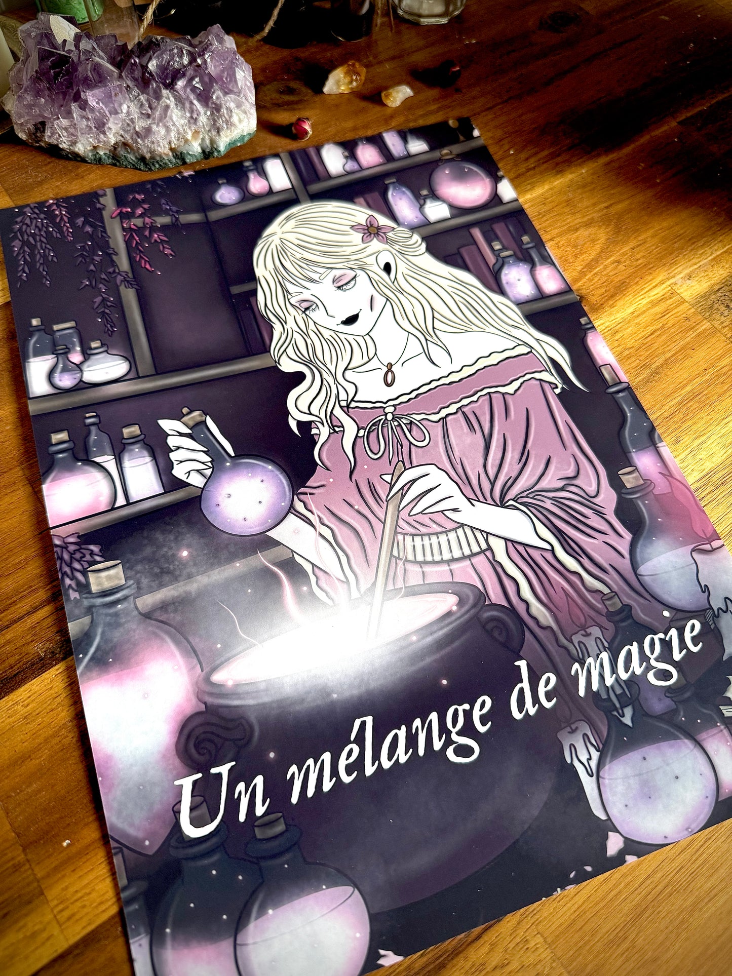 Illustration "Sorcière des potions"