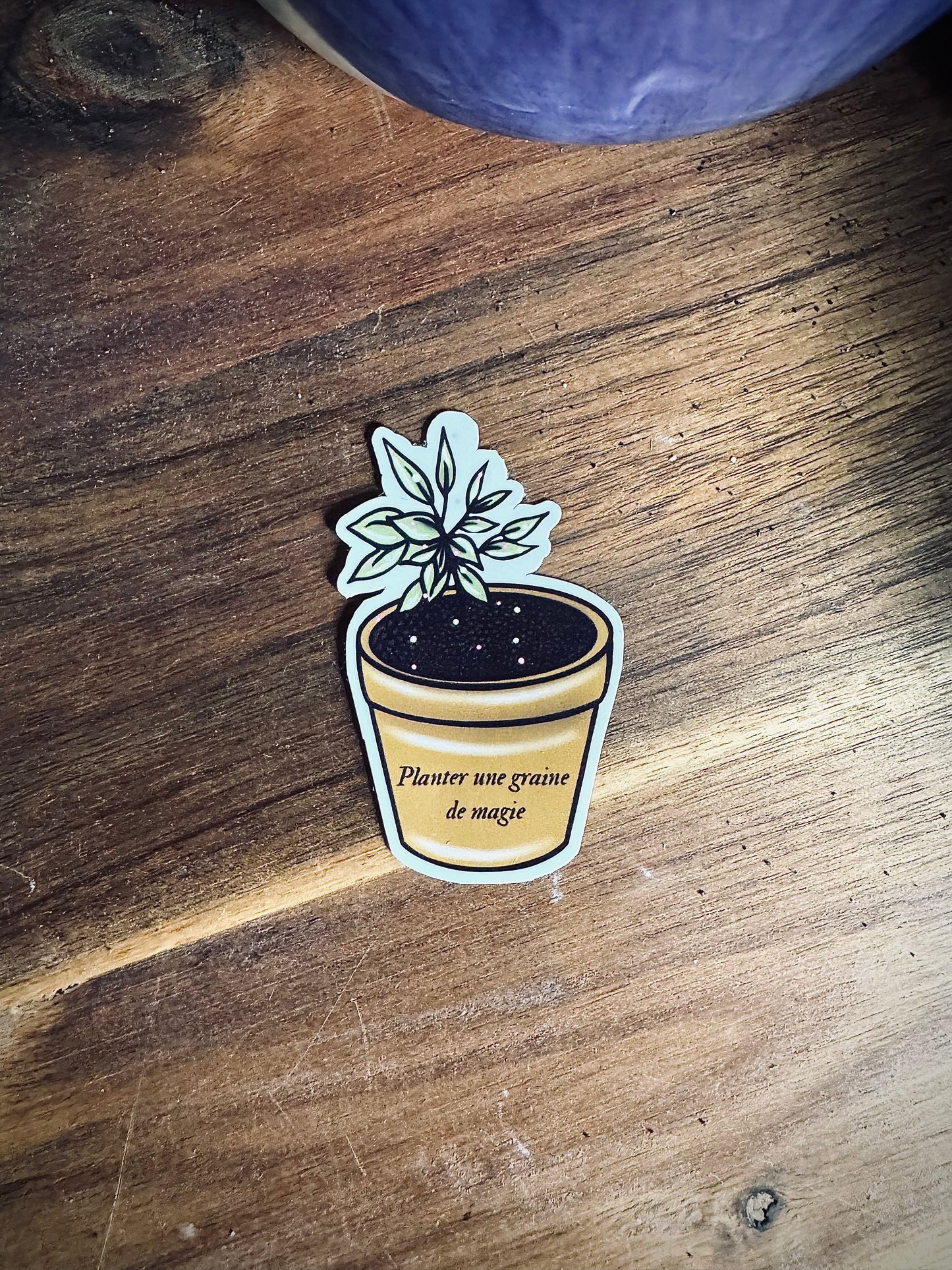 Sticker "Sorcière des plantes d'intérieur"