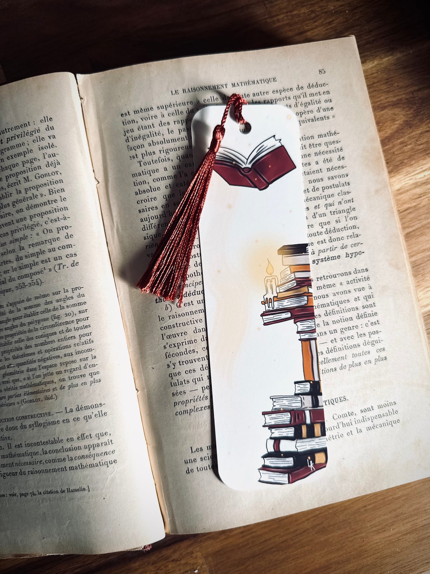 Marque-pages "Sorcière des livres"