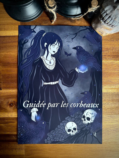 Illustration "Sorcière des corbeaux"
