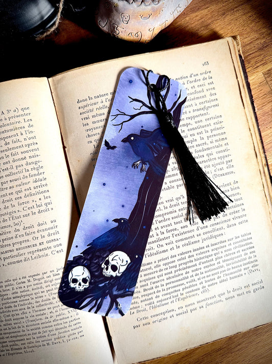 Marque-page "Sorcière des corbeaux"