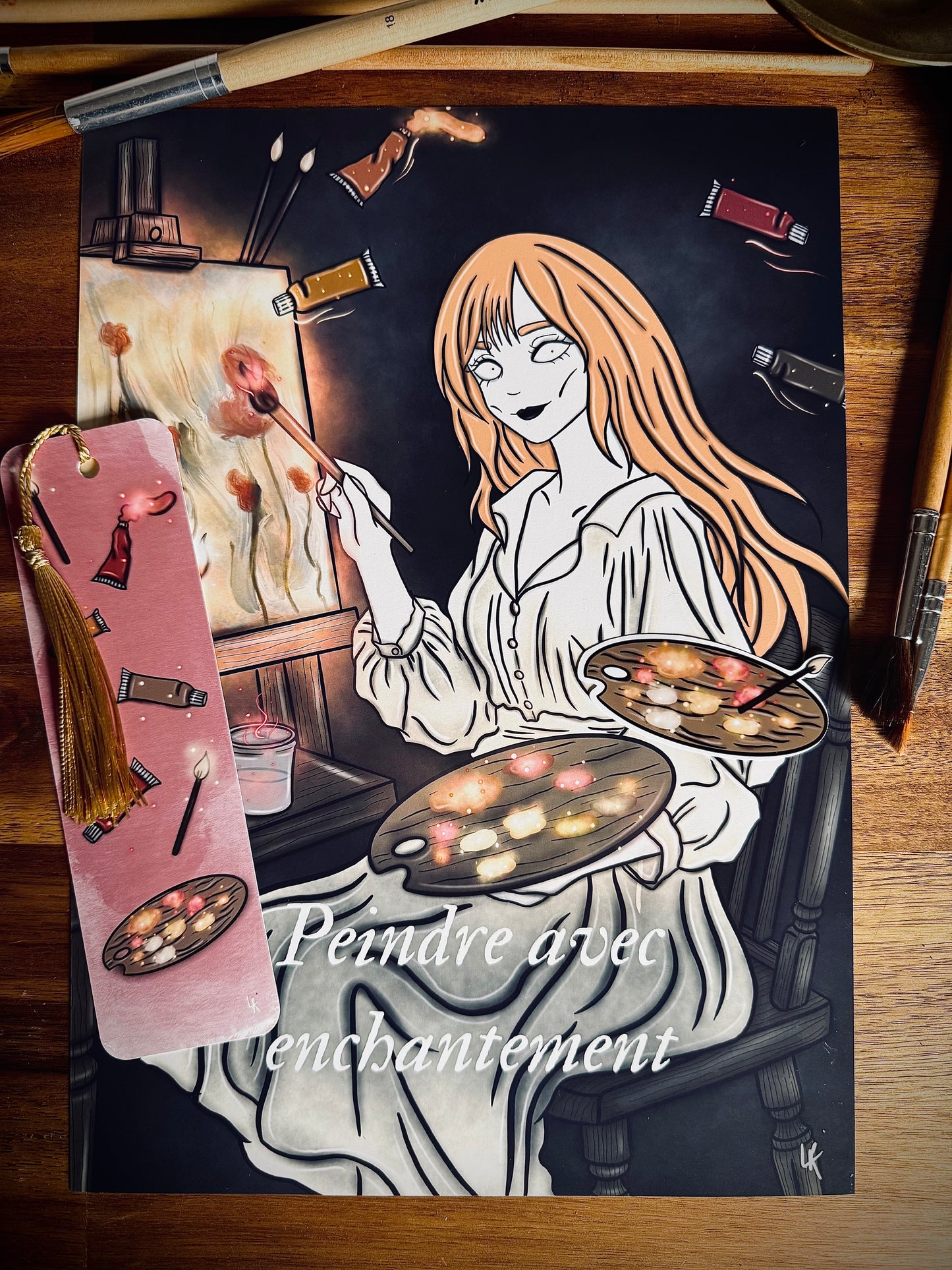 Lot "Sorcière peintre"