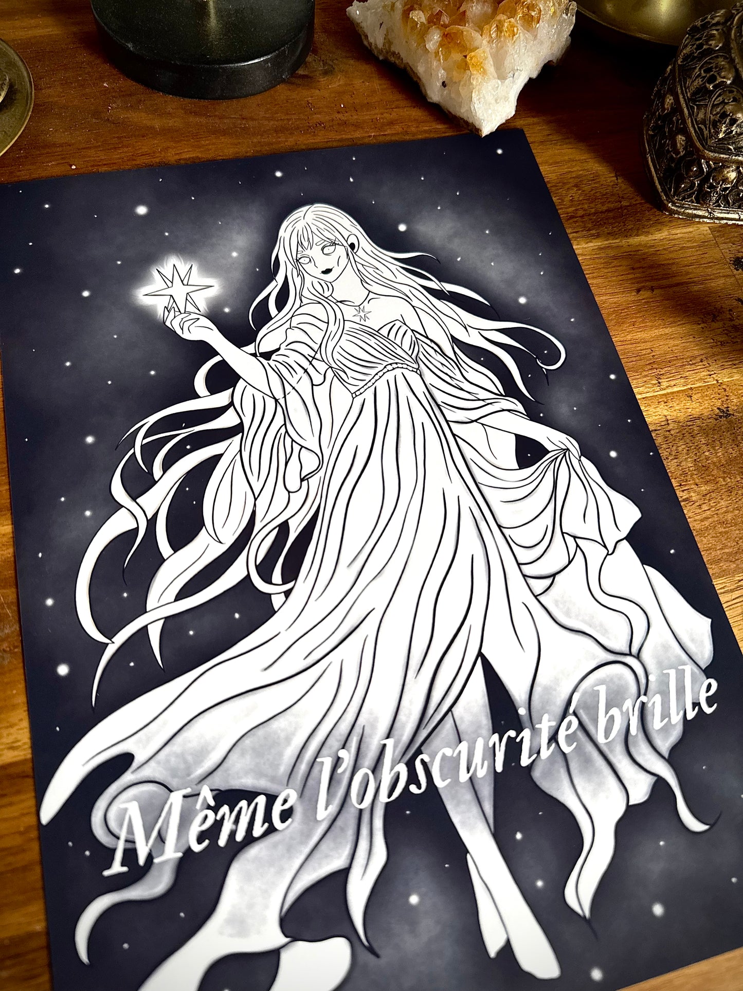 Illustration "Sorcière des étoiles"