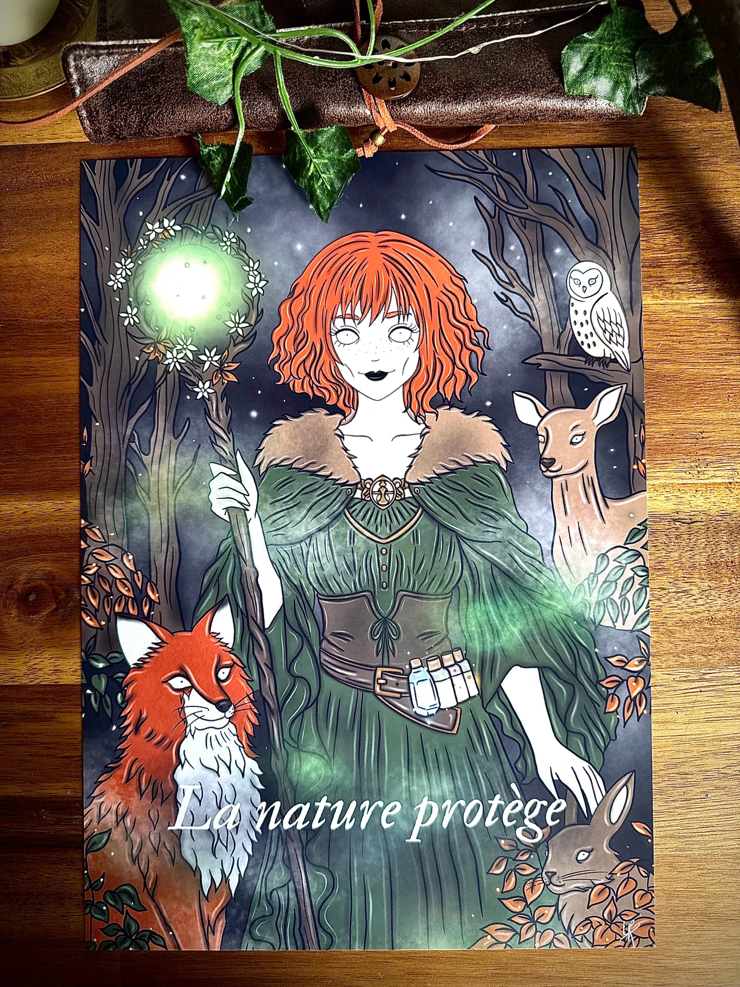 Illustration "Sorcière de la forêt"