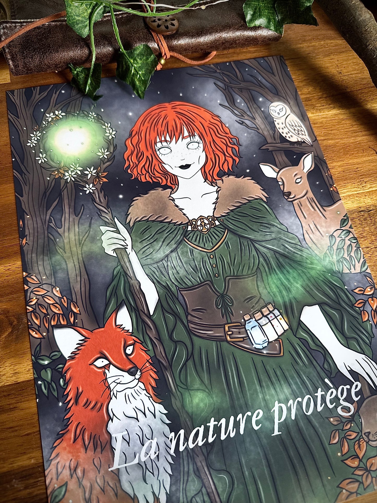 Illustration "Sorcière de la forêt"