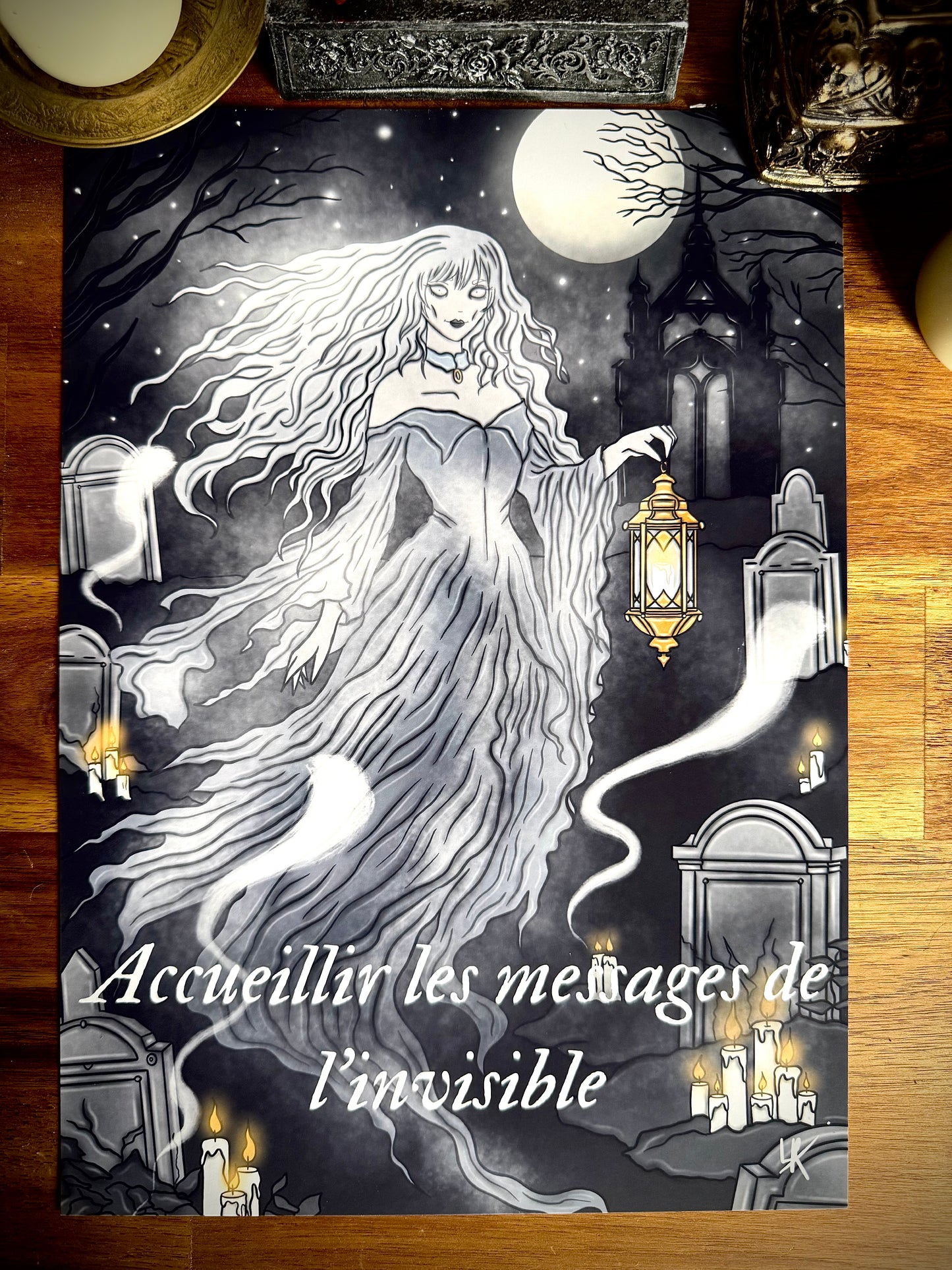 Illustration "Sorcière fantôme"