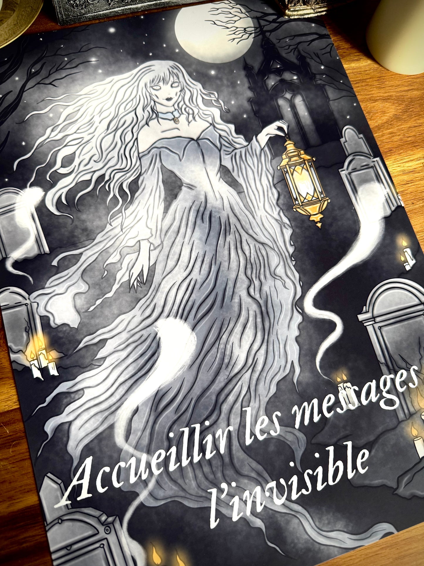 Illustration "Sorcière fantôme"
