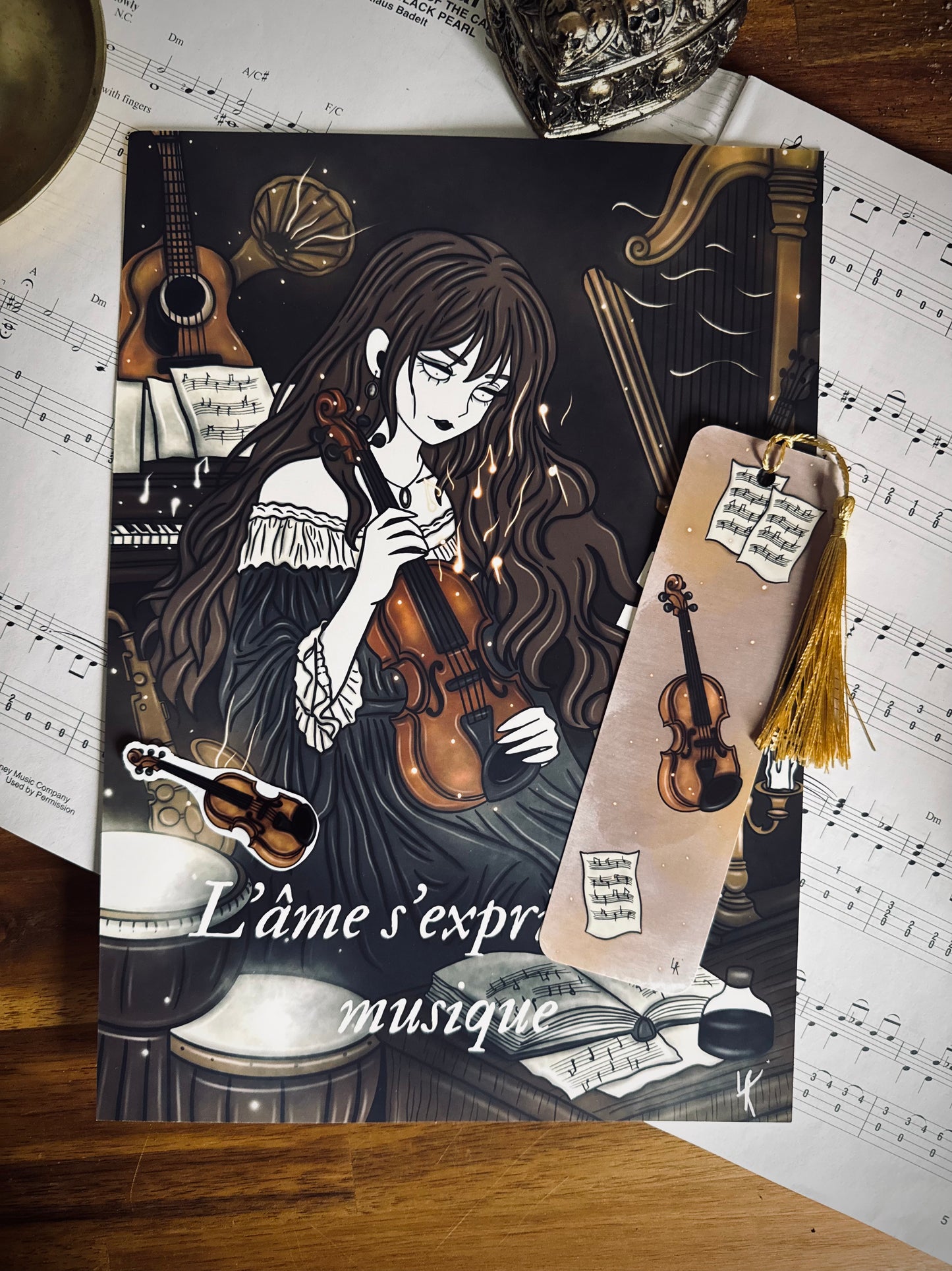 Lot "Sorcière de la musique"