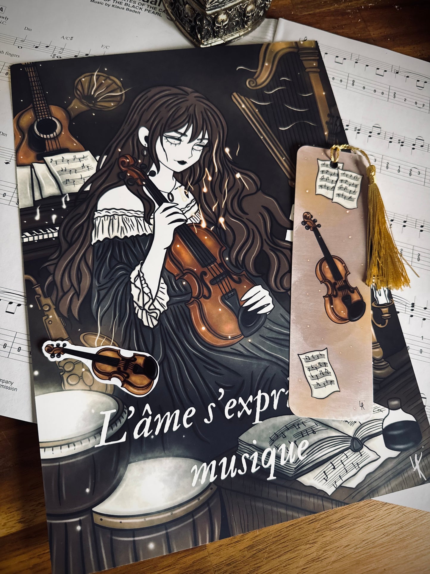 Lot "Sorcière de la musique"
