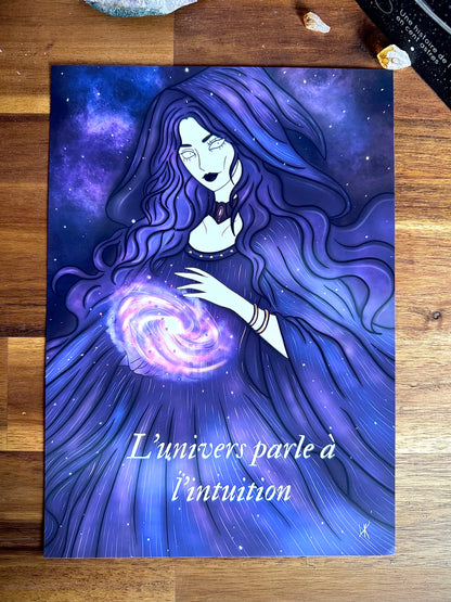 Illustration "Sorcière cosmique"
