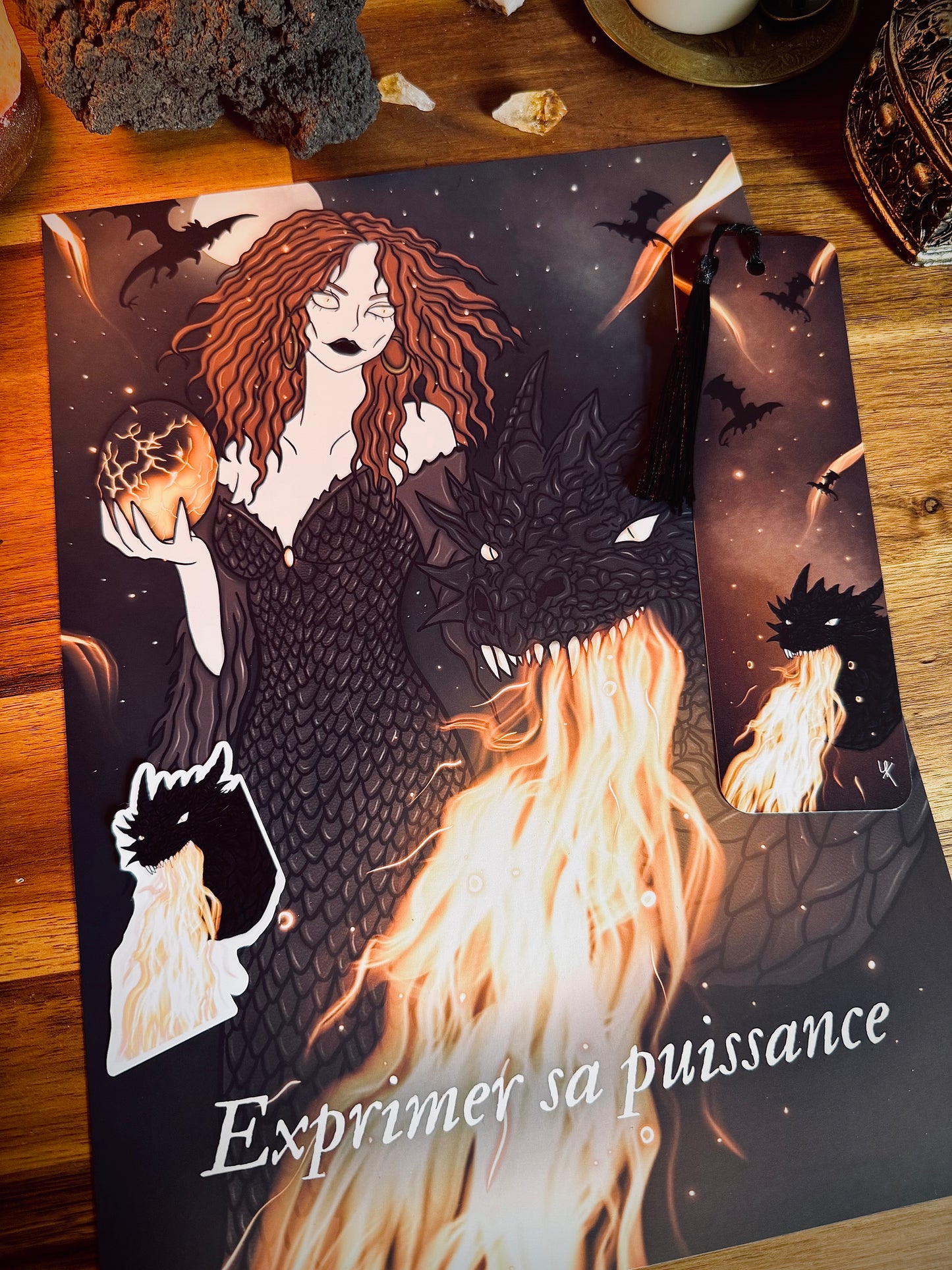 Lot "Sorcière des dragons"