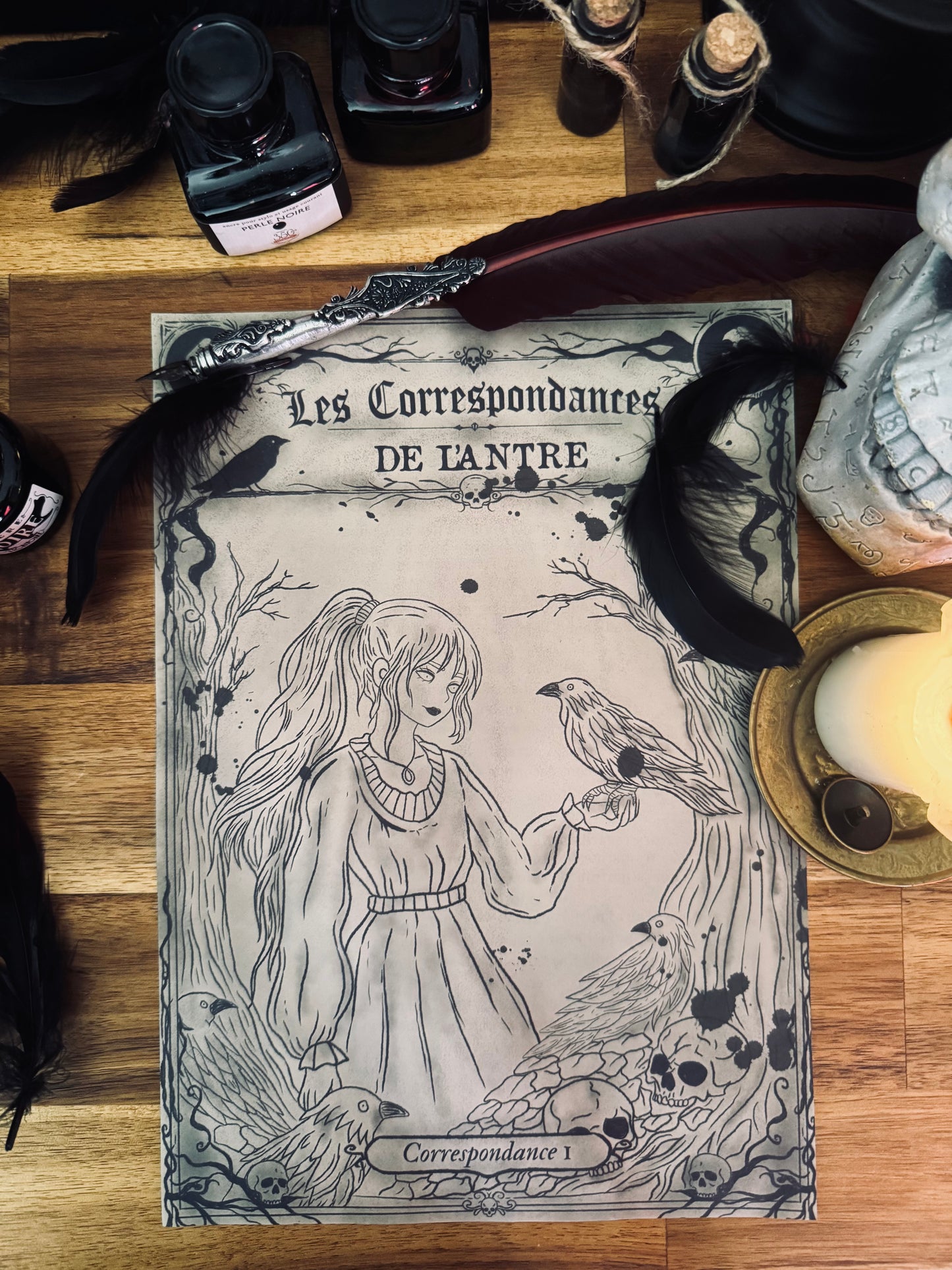 Correspondance 1 - Le Sorcière des corbeaux (mensuelle - mai)