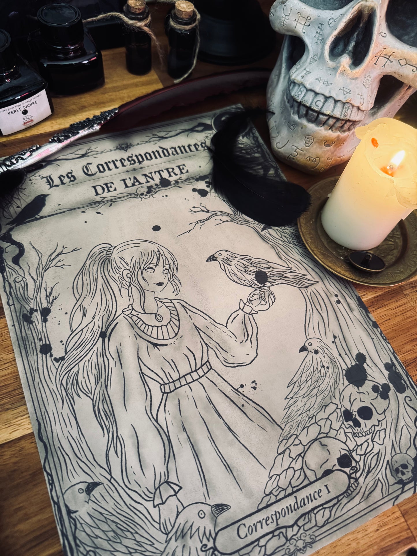 Correspondance 1 - Le Sorcière des corbeaux (mensuelle - mai)