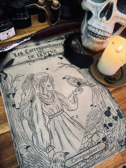 Correspondance 1 - Le Sorcière des corbeaux (mensuelle - mai)