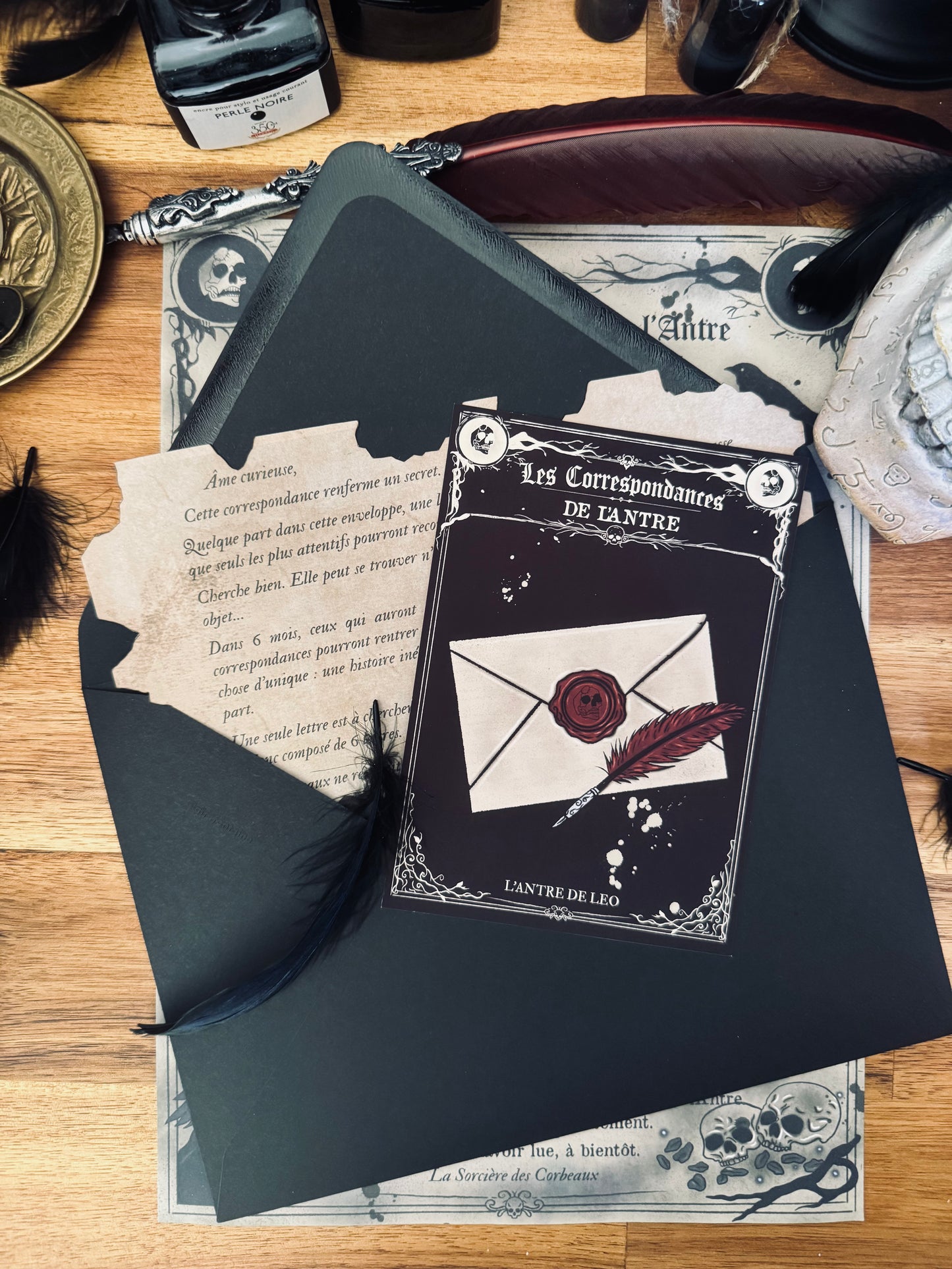 Correspondance 1 - Le Sorcière des corbeaux (mensuelle - mai)