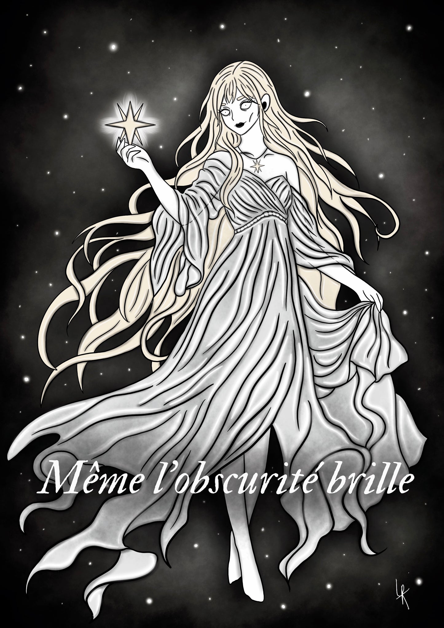 Illustration "Sorcière des étoiles"