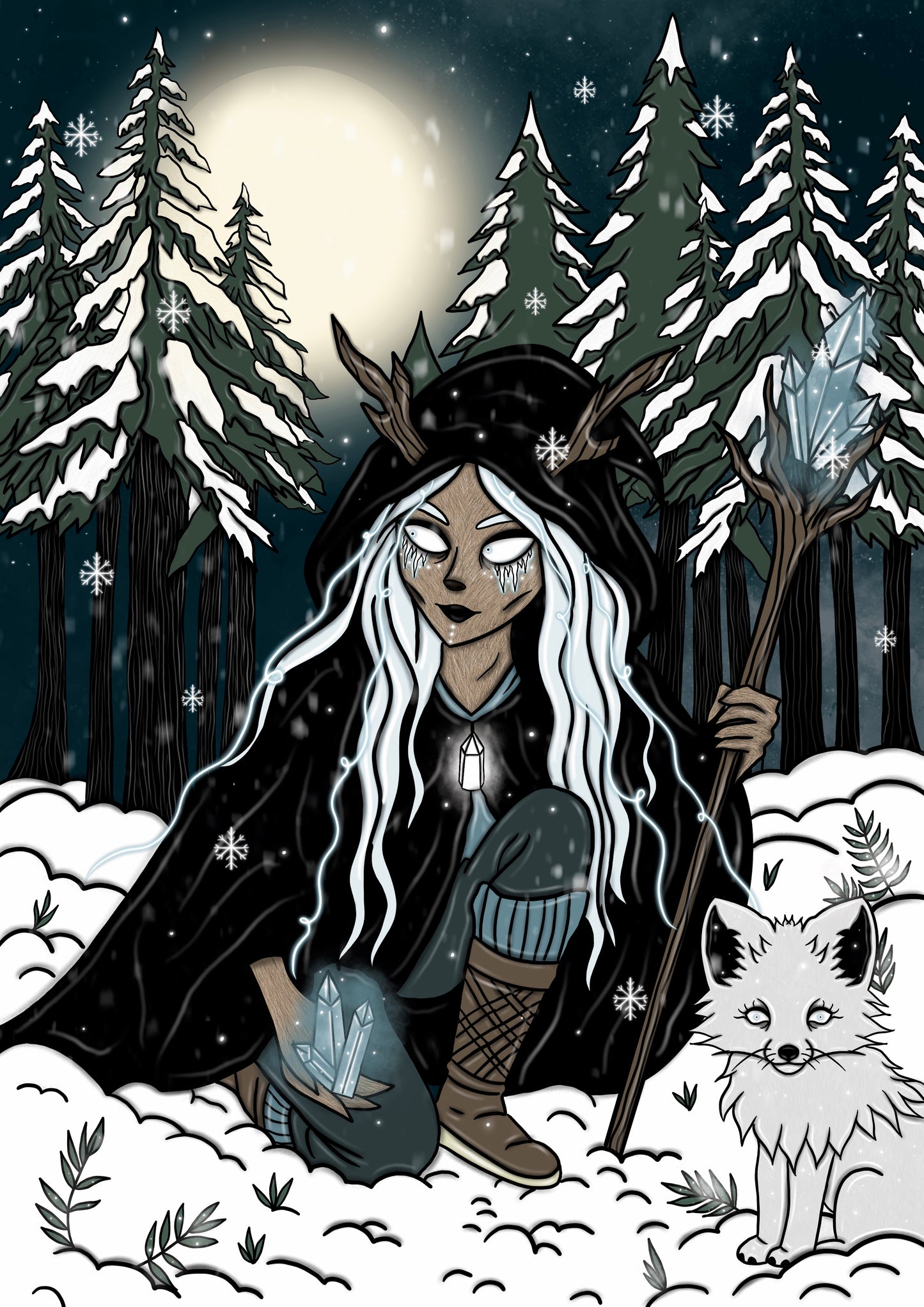 Neve, gardienne de la forêt