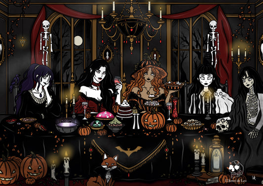 Illustration "Le Banquet d'Halloween"