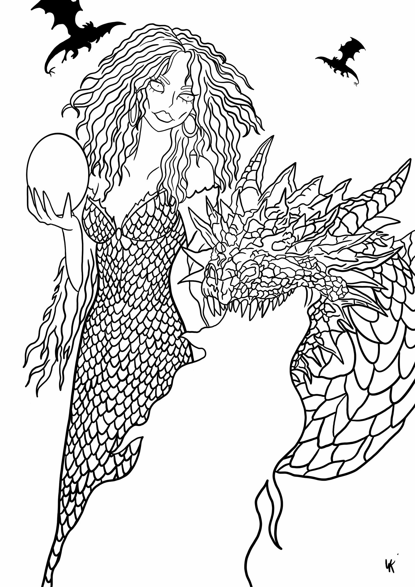 Carnet de coloriage - Les Sorcières de l'Antre