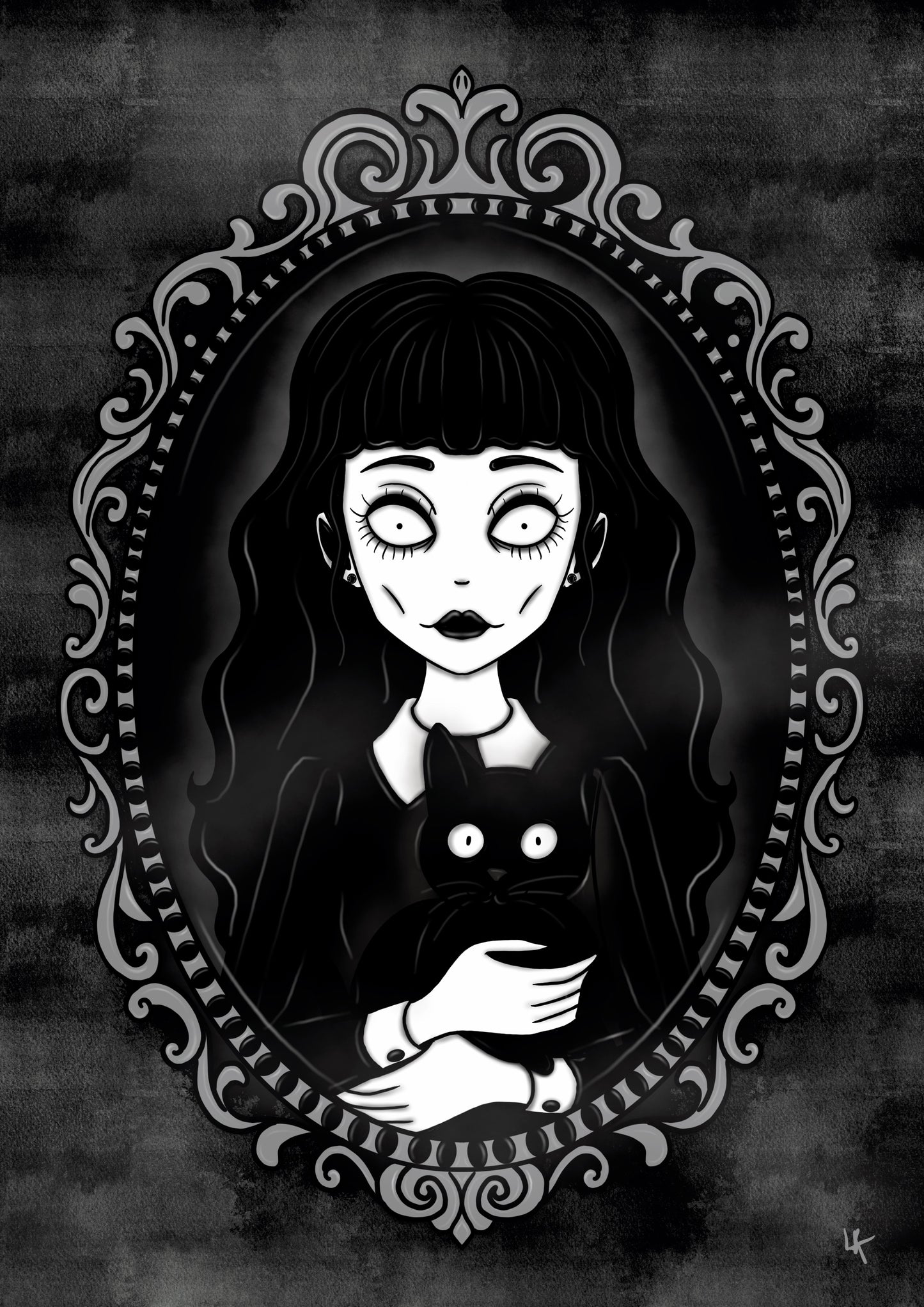 Illustration "Portrait d'Elia et Poe"