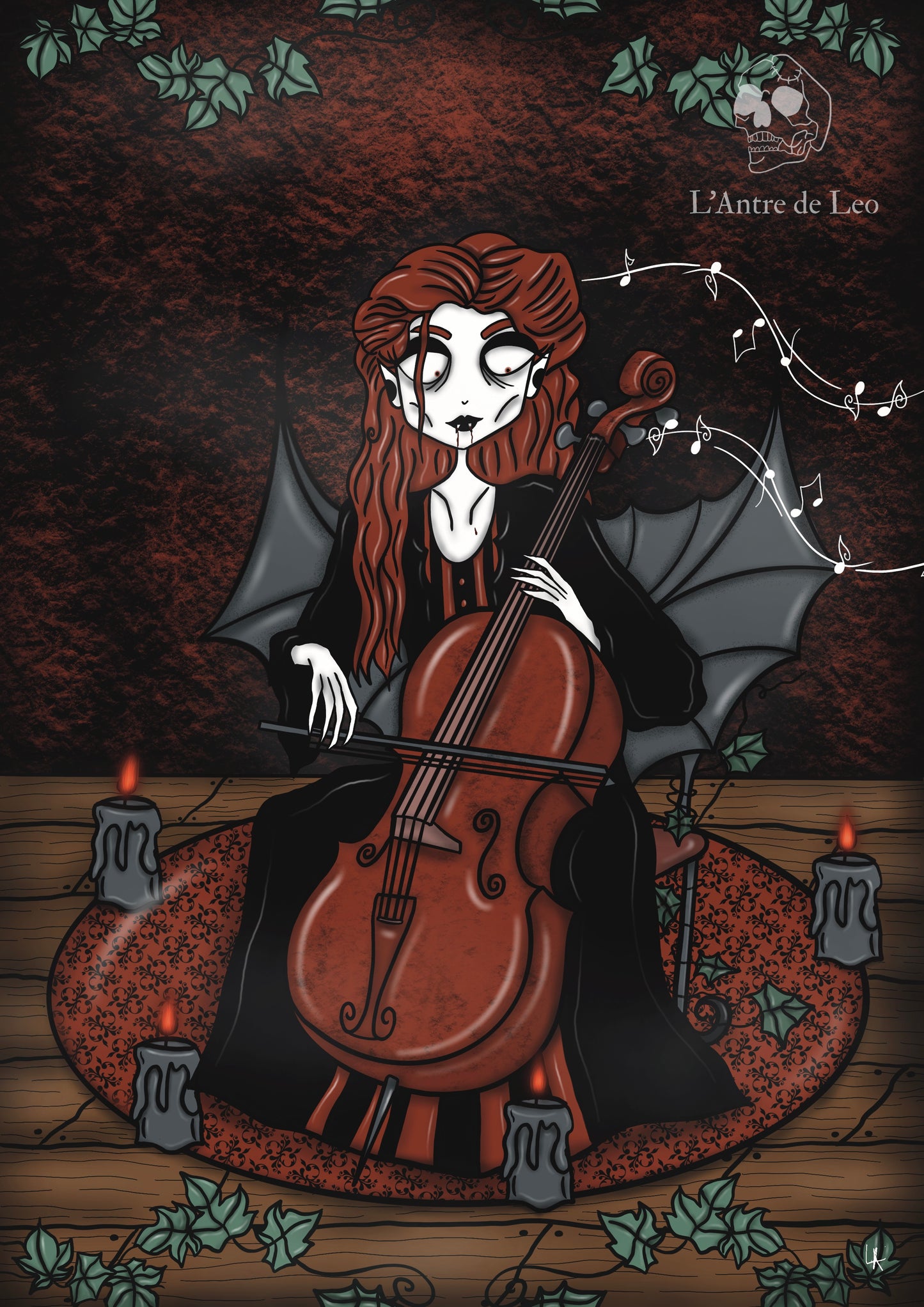 Illustration « Virtuose mélancolie »