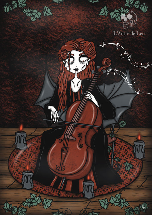 Illustration « Virtuose mélancolie »