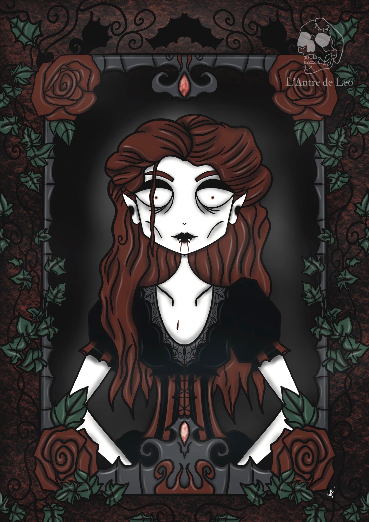 Illustration « Portrait de Melancolia »