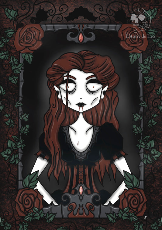 Illustration « Portrait de Melancolia »