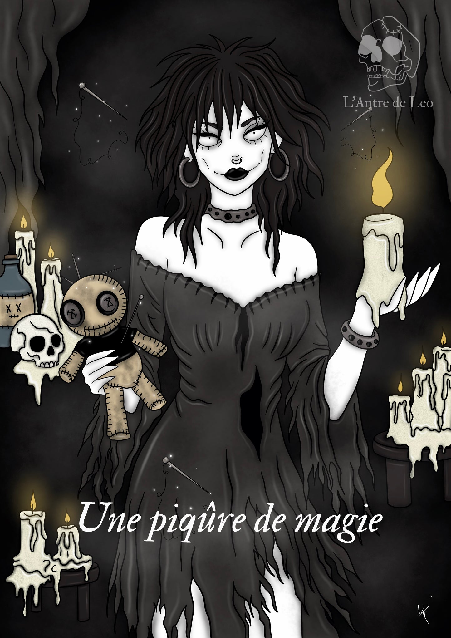 Illustration "Sorcière vaudou"