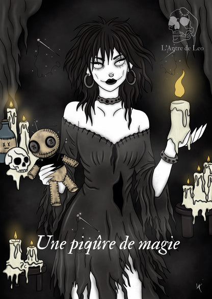 Illustration "Sorcière vaudou"
