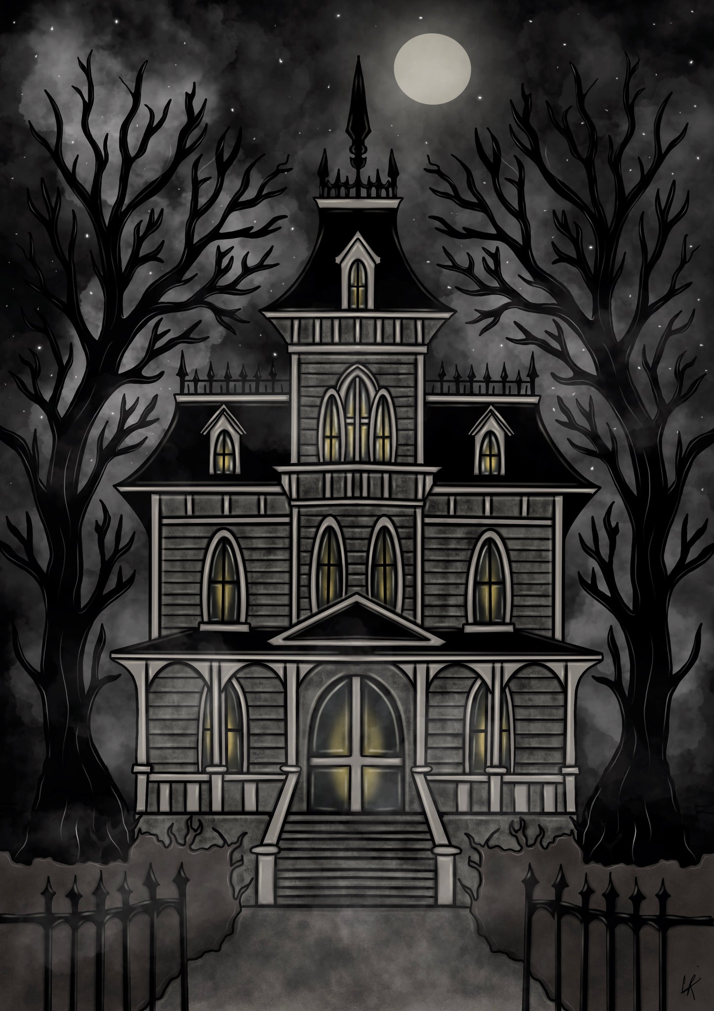 Illustration "Le Manoir des Murmures"