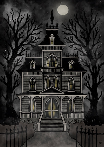 Illustration "Le Manoir des Murmures"