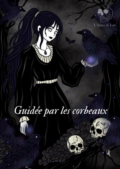 Illustration "Sorcière des corbeaux"