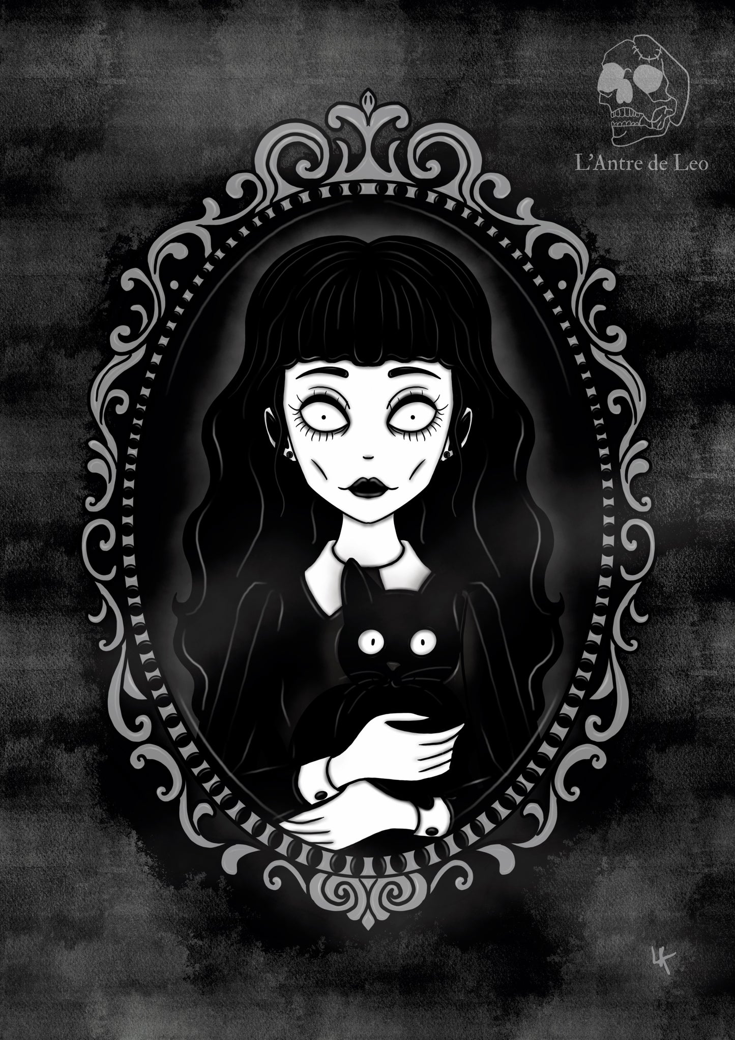 Illustration "Portrait d'Elia et Poe"