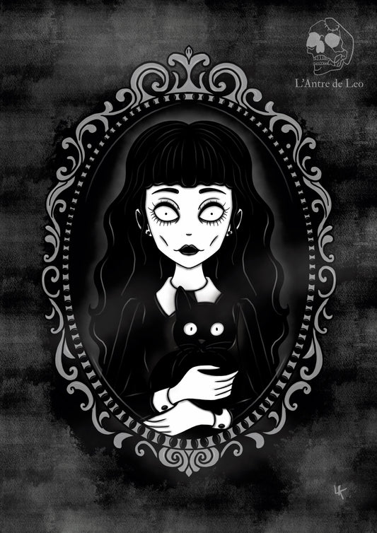 Illustration "Portrait d'Elia et Poe"