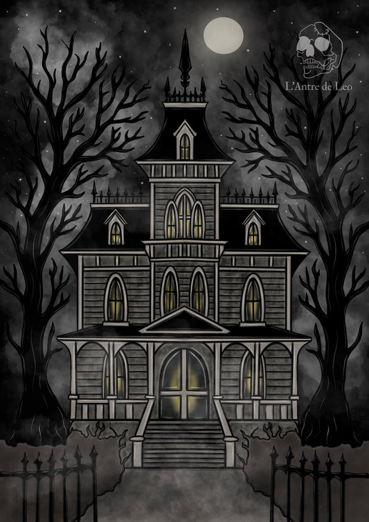 Illustration "Le Manoir des Murmures"