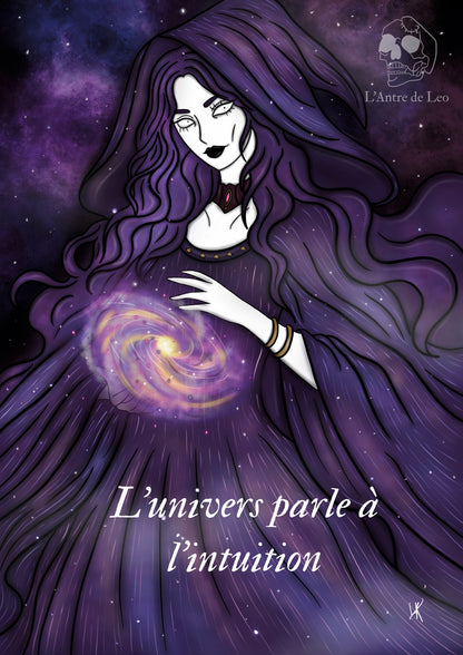 Illustration "Sorcière cosmique"