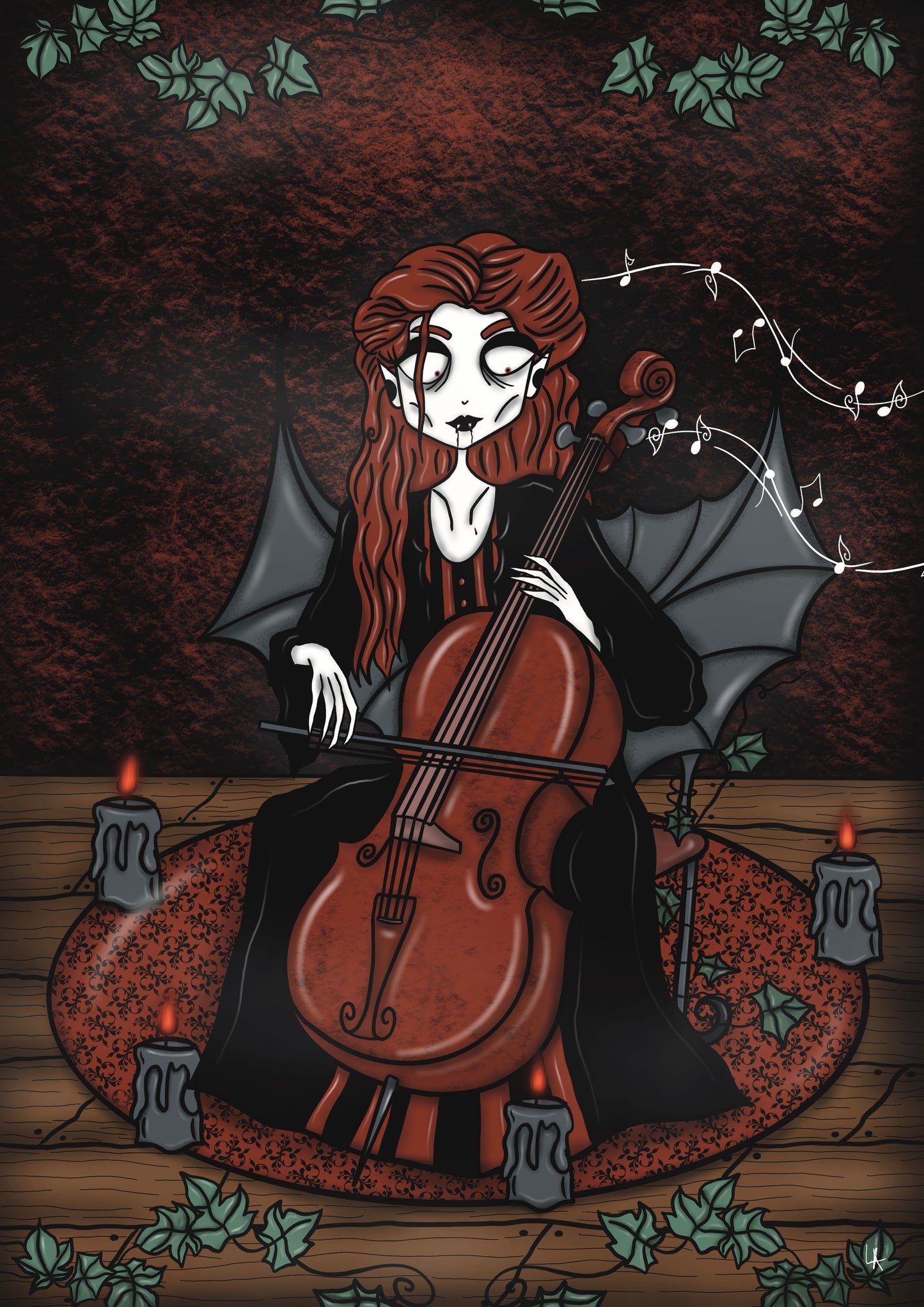 Illustration « Virtuose mélancolie »