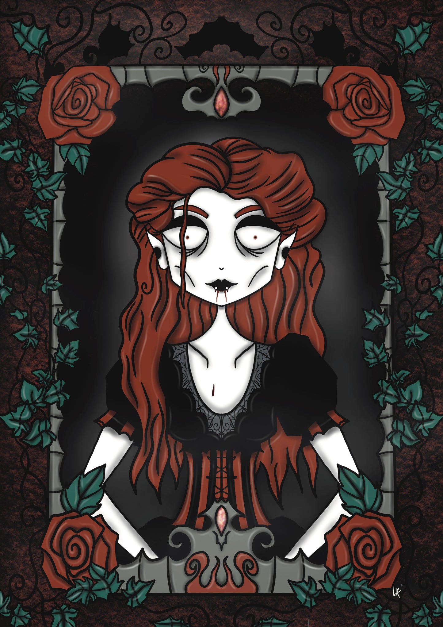 Illustration « Portrait de Melancolia »