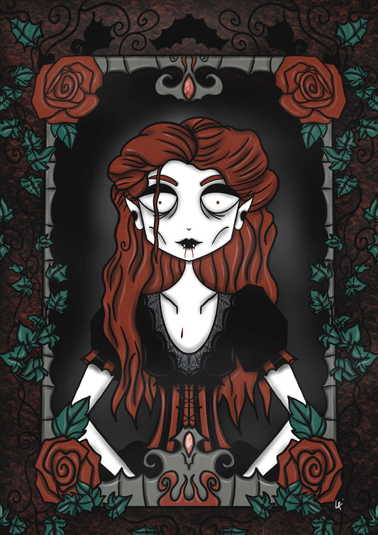 Illustration « Portrait de Melancolia »