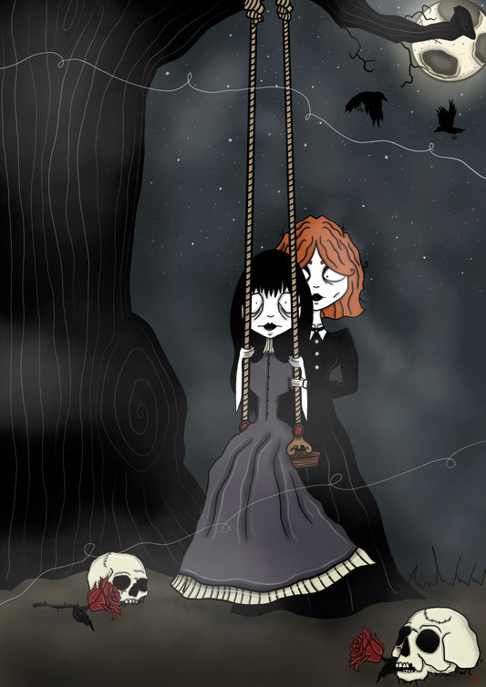 Illustration « La balançoire »